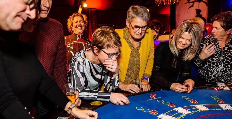 Casino bedrijfsfeest met DJ in Arnhem